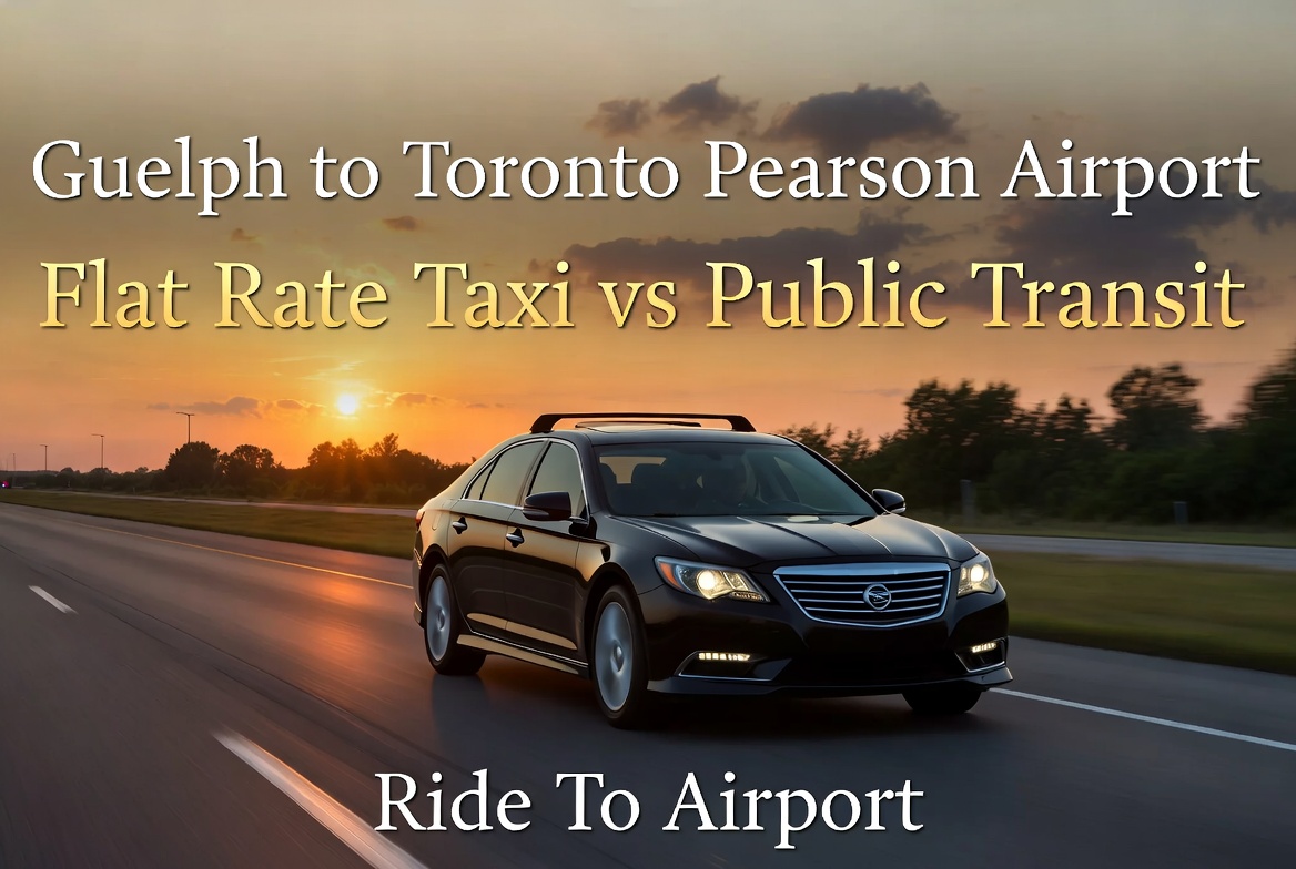 Guelph to toronto taxi vs public transit